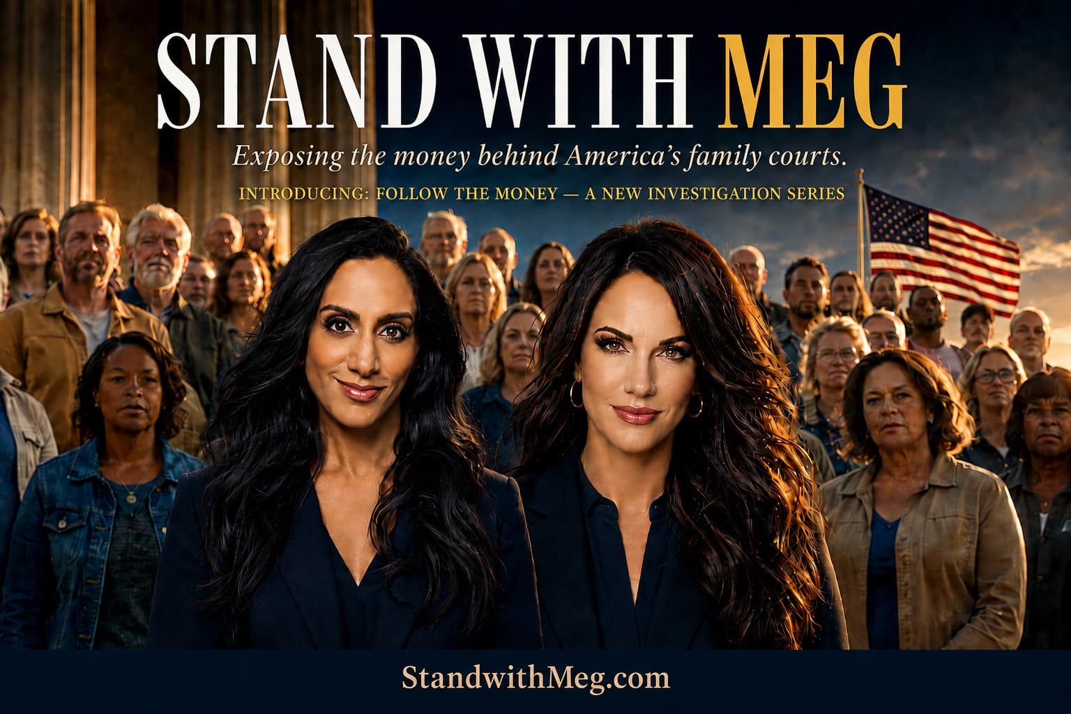 Stand With Meg and Chandini Kumar Portteus — Follow the Money, a new investigation series.